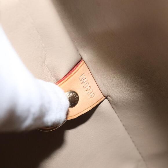 LOUIS VUITTON Monogram Vernis Houston Hand Bag Beige M91004 - Picture 12 of 16